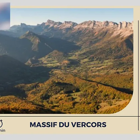 Apartman Le Cocon Celeste - Vue Panoramique Vercors - Centre-ville - Gare A 1 Min Valence